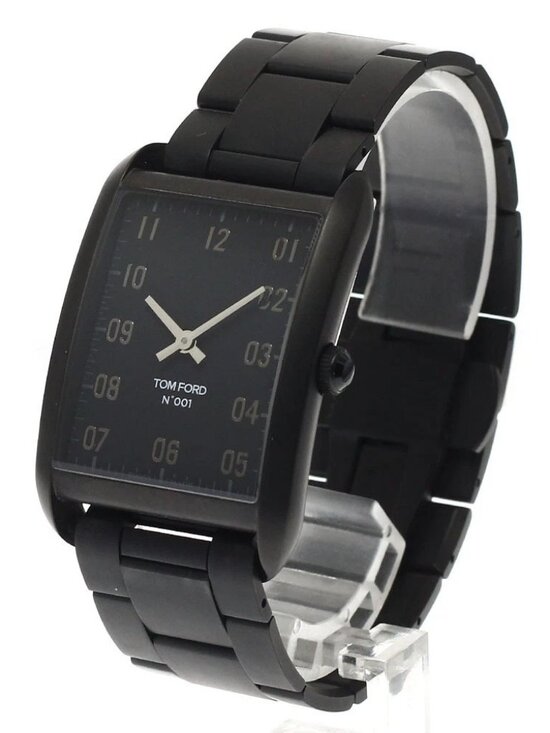 TOM FORD N.001 TFT001006 Black DLC Case black Dial Quartz Men\'s Watch_945020 main image 9